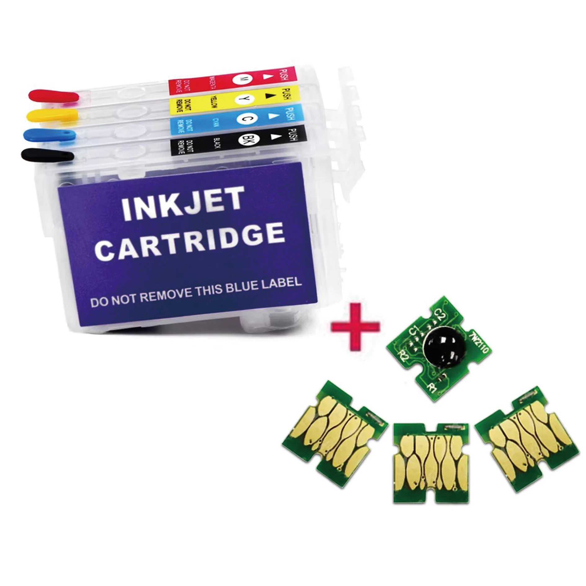 

T288 288XL T2881-T2884 Refill Ink Cartridge for Epson XP-434 XP-430 XP-330 XP-340 XP-446 XP-440 Printer With Chip