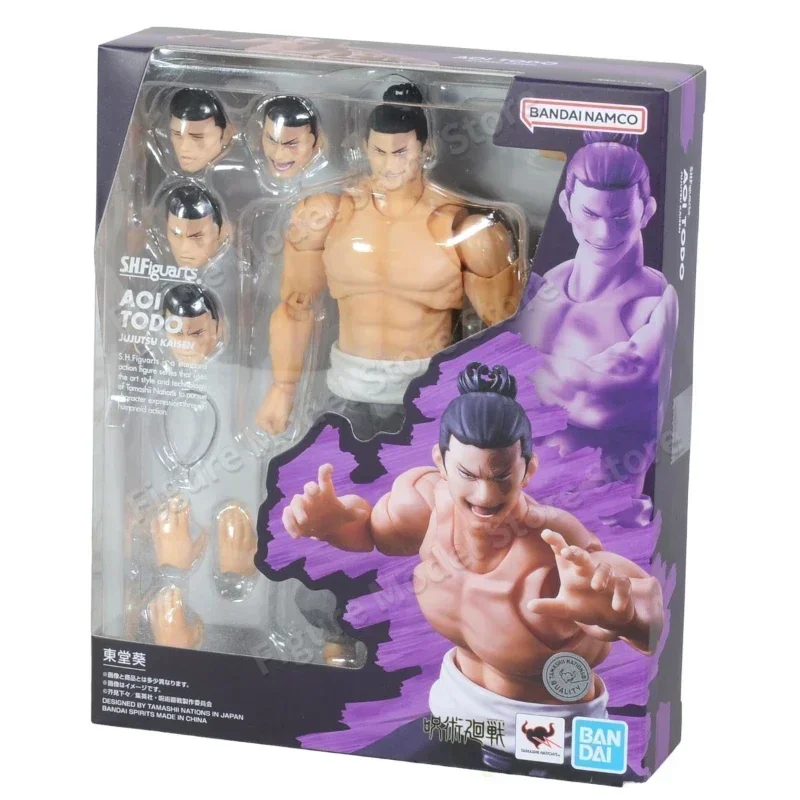 

Bandai S.H.Figuarts SHF Jujutsu Kaisen Aoi Todo Aoi Аниме Фигурки Модели Коллекционные Хобби на складе Игрушки Детский подарок