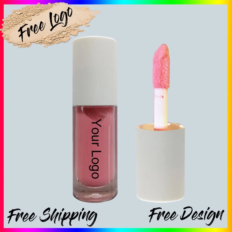 Nude Lip Gloss Private Label Custom Logo Vegan Makeup Wholesale Moisturizing Long Lasting Shine Lipgloss