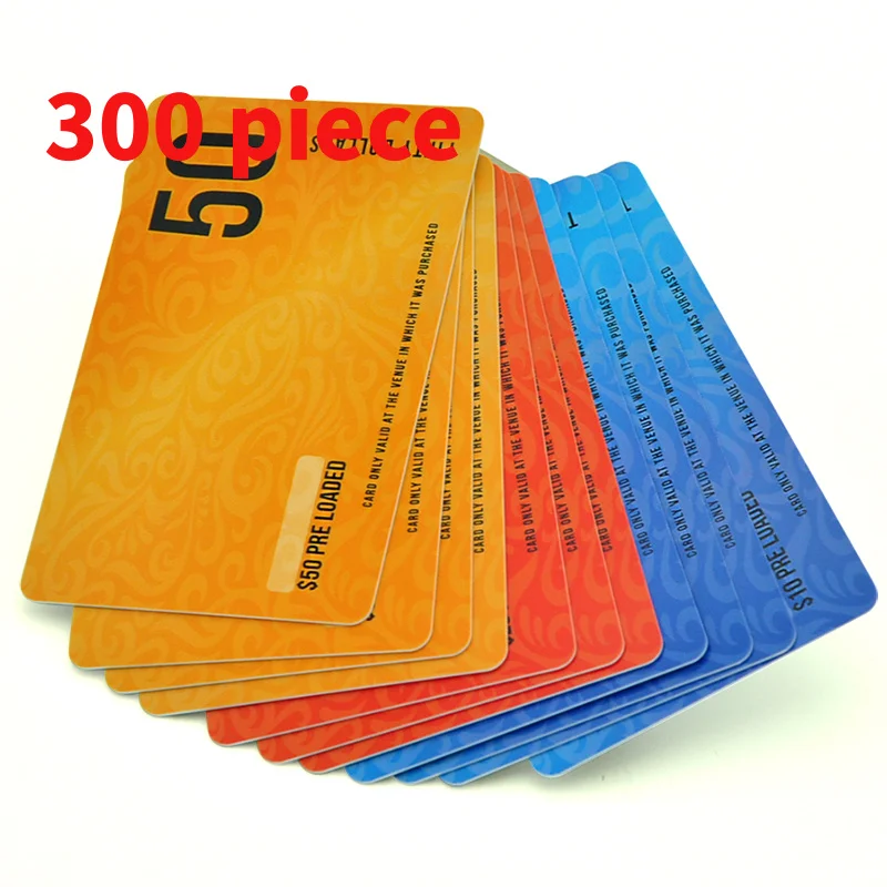 30 0piece.Custom.Hot sale Beautiful High Quality Custom Printing Voucher card promotion