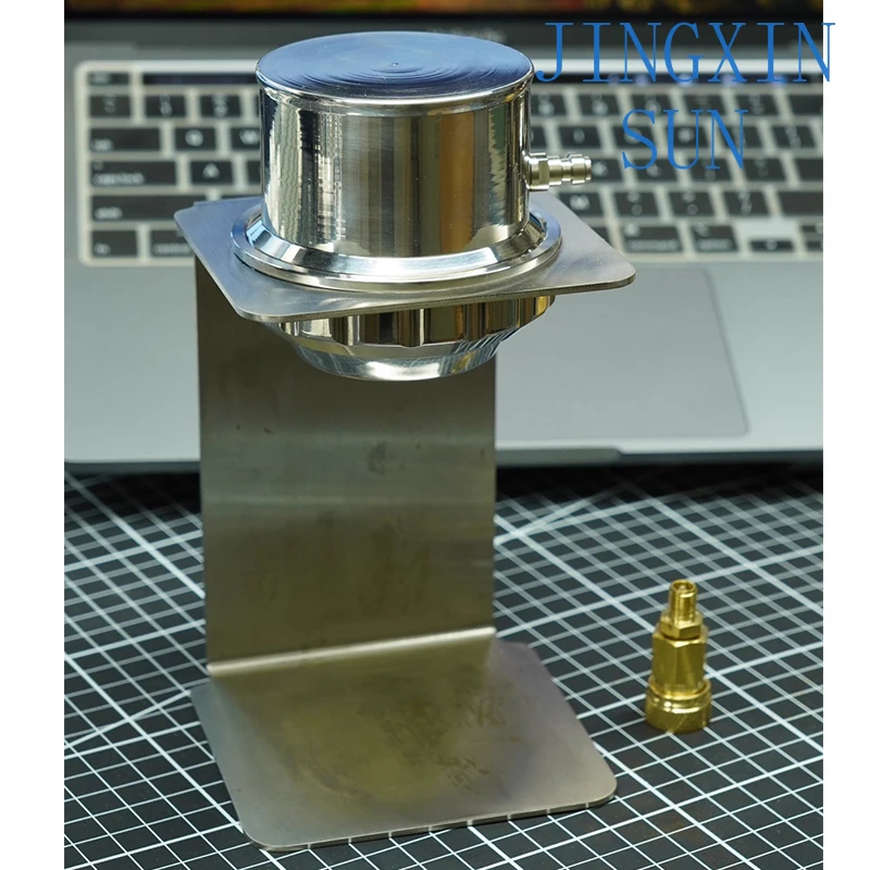 Pneumatic coffee machine, portable, camping, easy to store, no preheating required, 58-powder bowl, controllable pressure relief