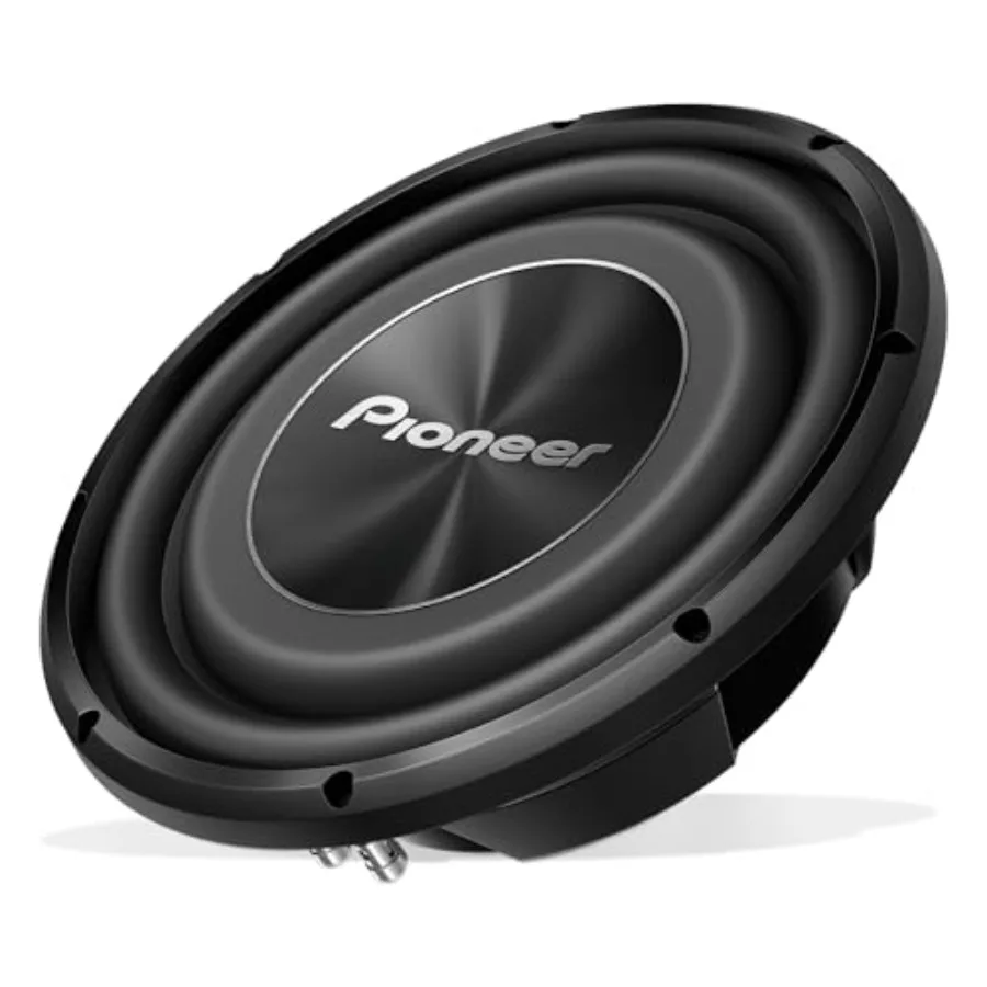 Truck/Car subwoofer: A-Series TS-A3000LS4 12 shallow-mount subwoofer, aluminum cone, black, 1500W max power, compact slim desig