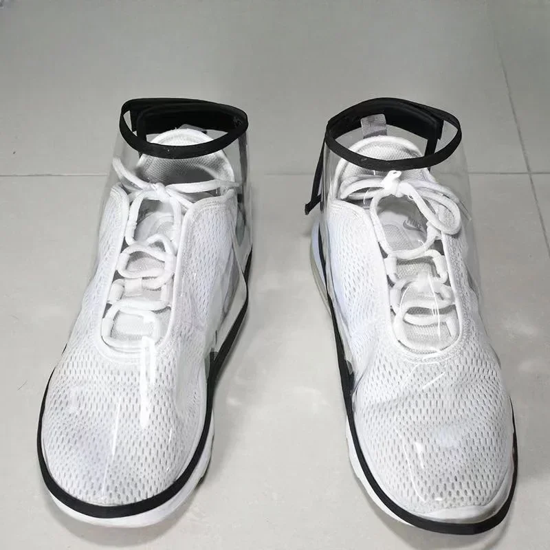 

Shoes Protect The Barber's Shoelaces Transparent Shoelaces Shoes Cover Hair Protection Cover for Shoes Hair Dirty Dustproof