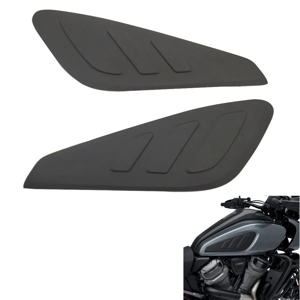 Tank Knee Pad Kit Side Decal Non-slip Stickers for Harley PA1250 Pan America RA1250 S ST / Nightster RH975 / Sportster S RH1250S