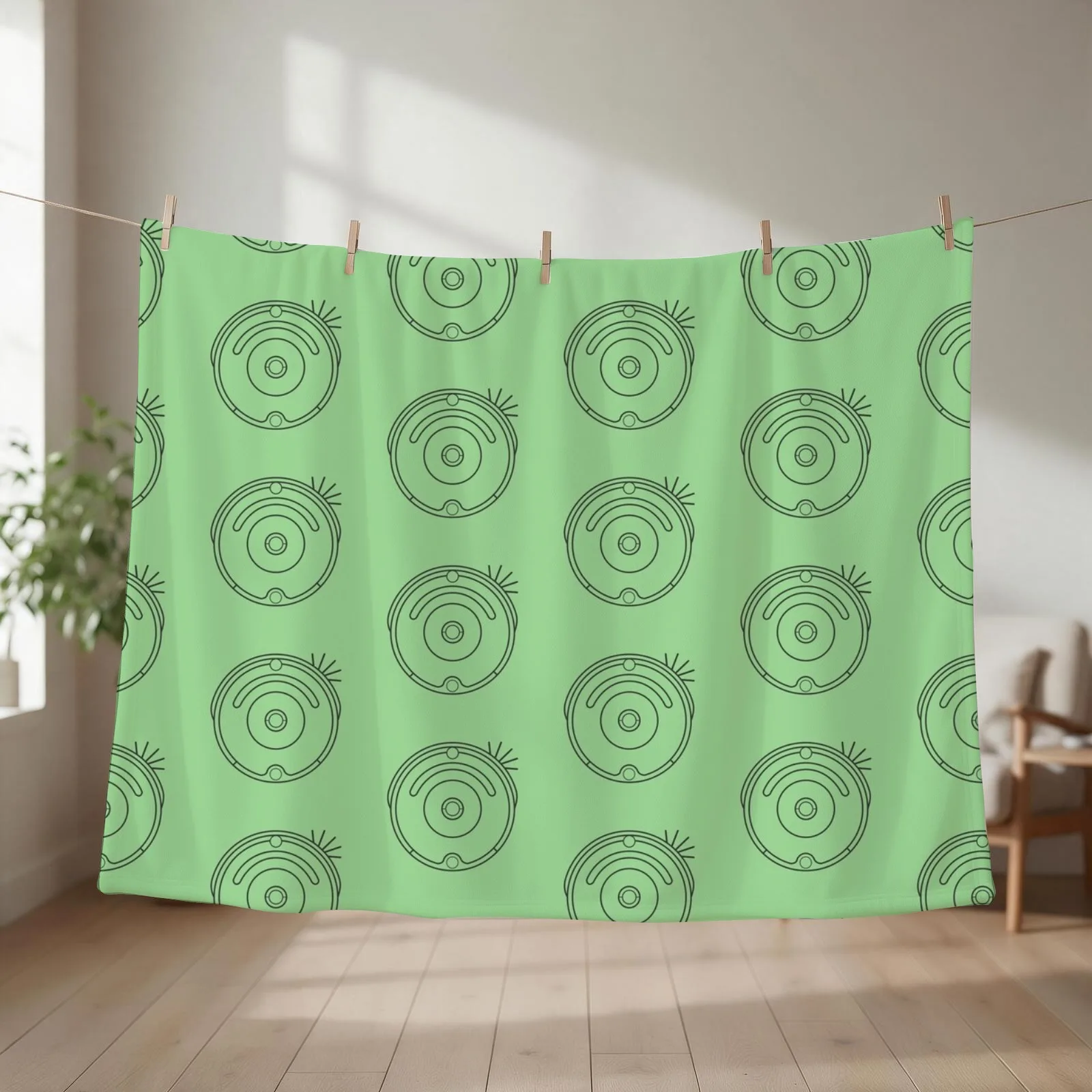 Robot Vacuum Dark Simple Throw Blanket Summer Beddings Designers Extra Large Throw Heavy Blankets