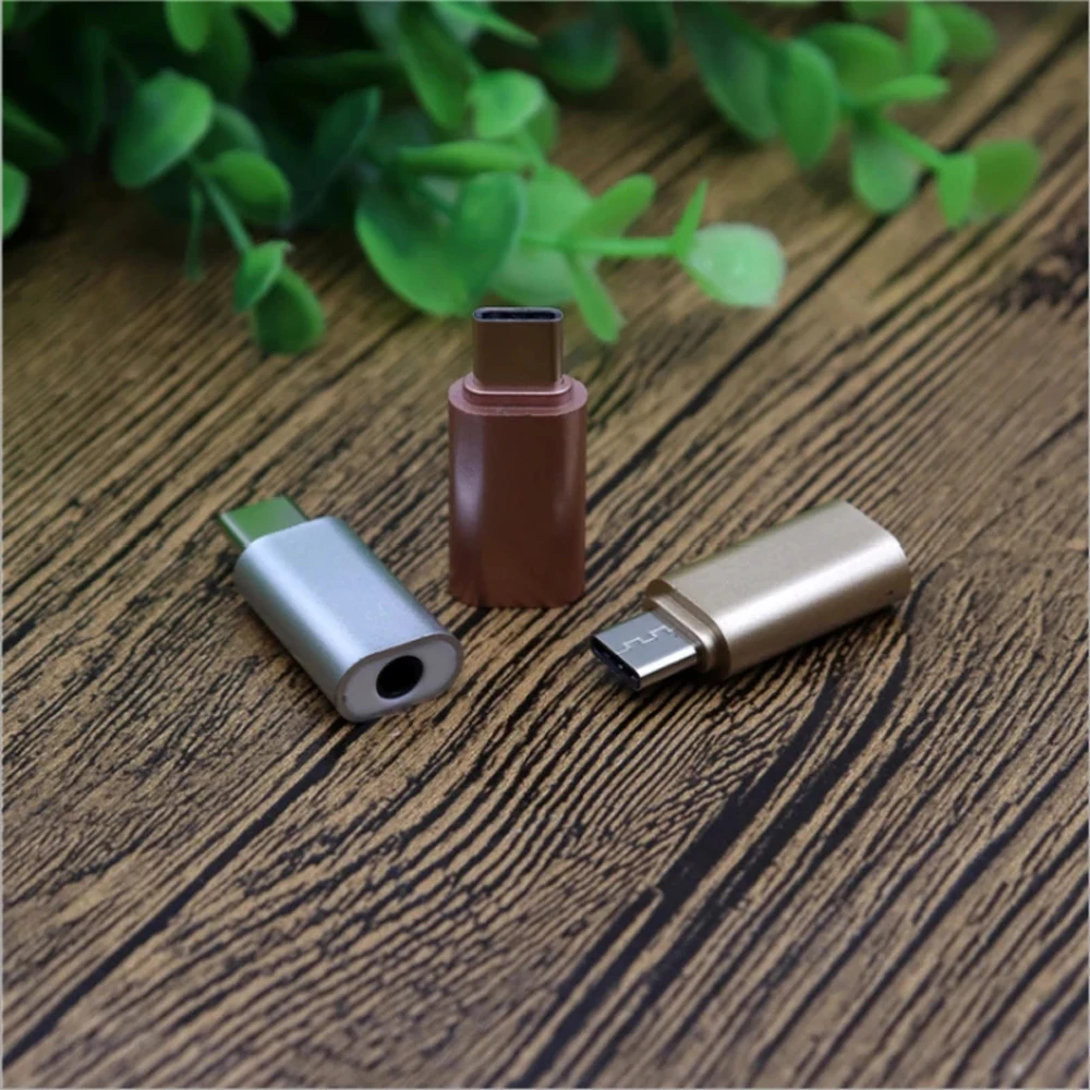 Metal for Huawei Earphone Speaker Mobile Connector 3.5mm Jack Headphone Adapter Audio Converter Type C Headphone Connector
