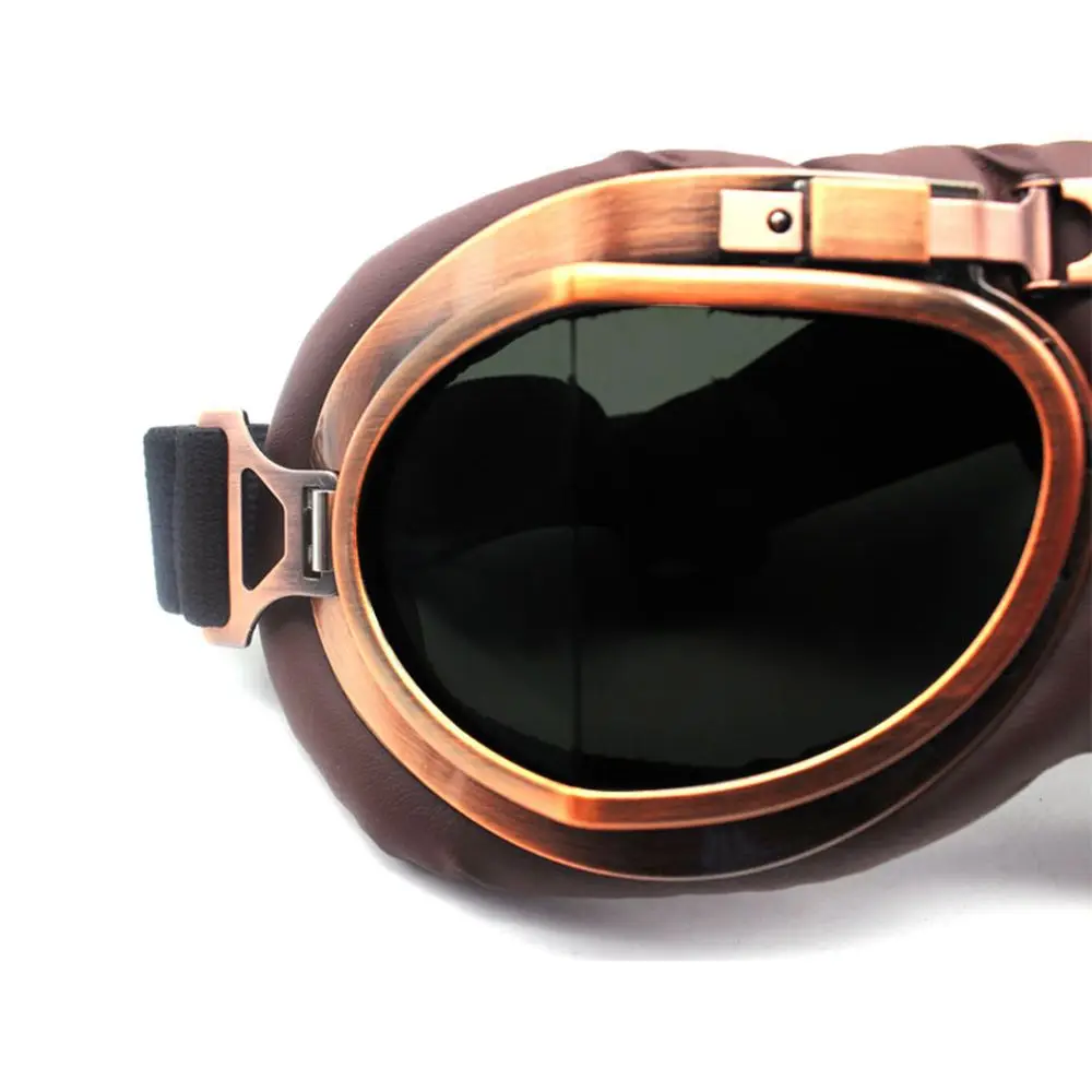 Dustproof Sunglasses Vintage Protective Gears Motorcycle Glasses Pilot Cruiser Scooter Retro Goggles