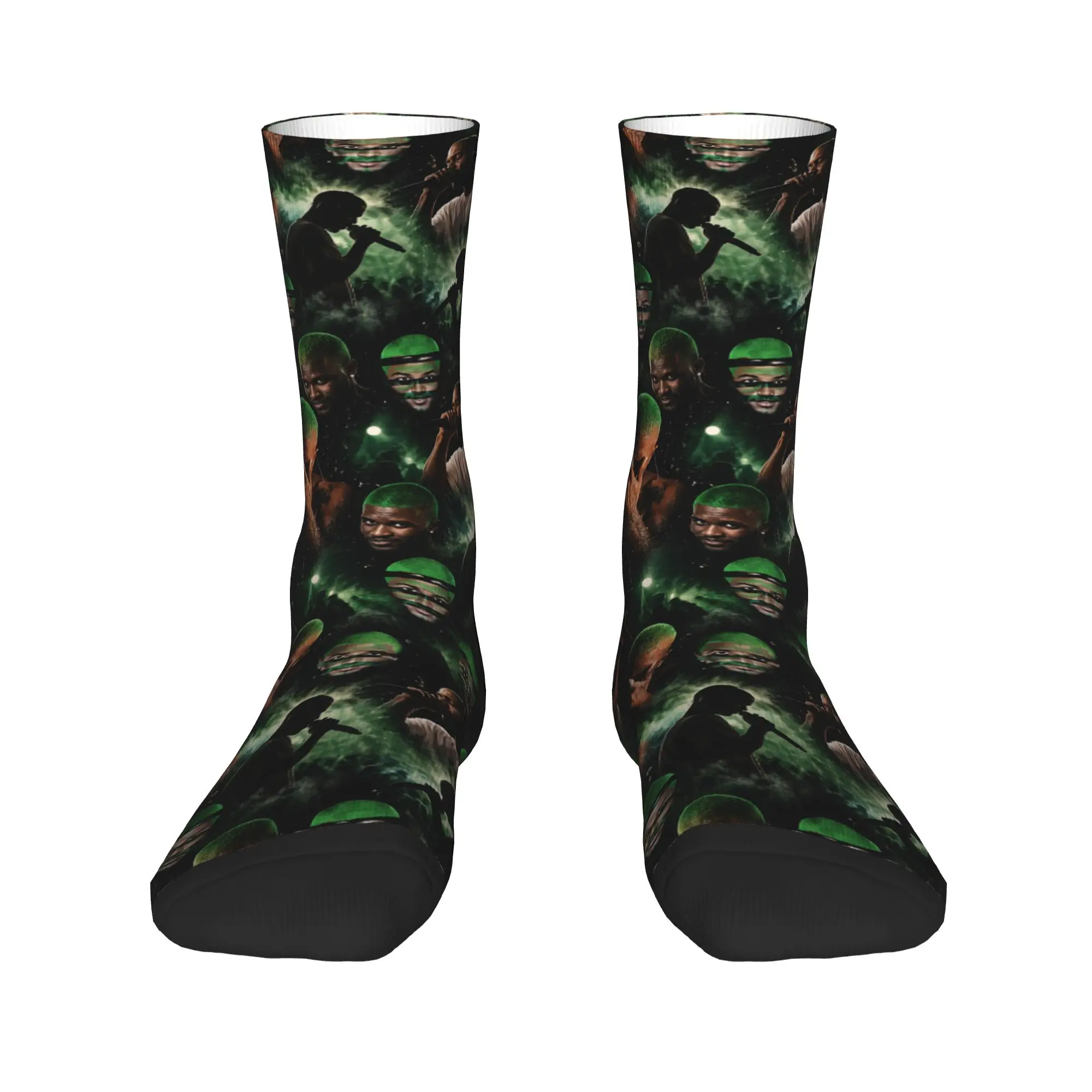 Couple Socks BLOND Print Rapper Frank Graphic Stockings Autumn Funny Medium Soft Socks Graphic Outdoor Anti Bacterial Socks