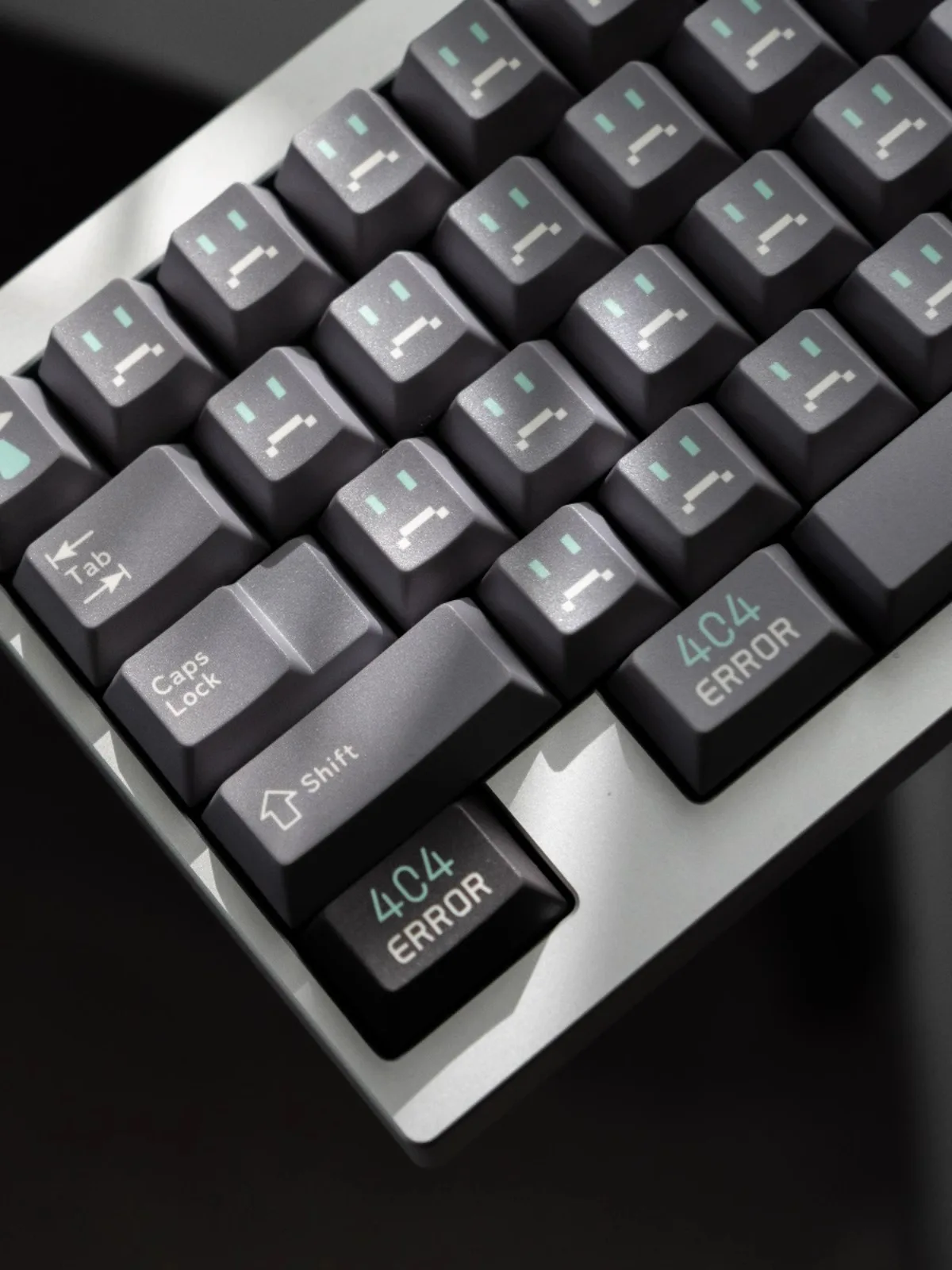 ERR·OR40·4 Teclas con perfil de cereza temáticas Personalización de teclado mecánico Teclas