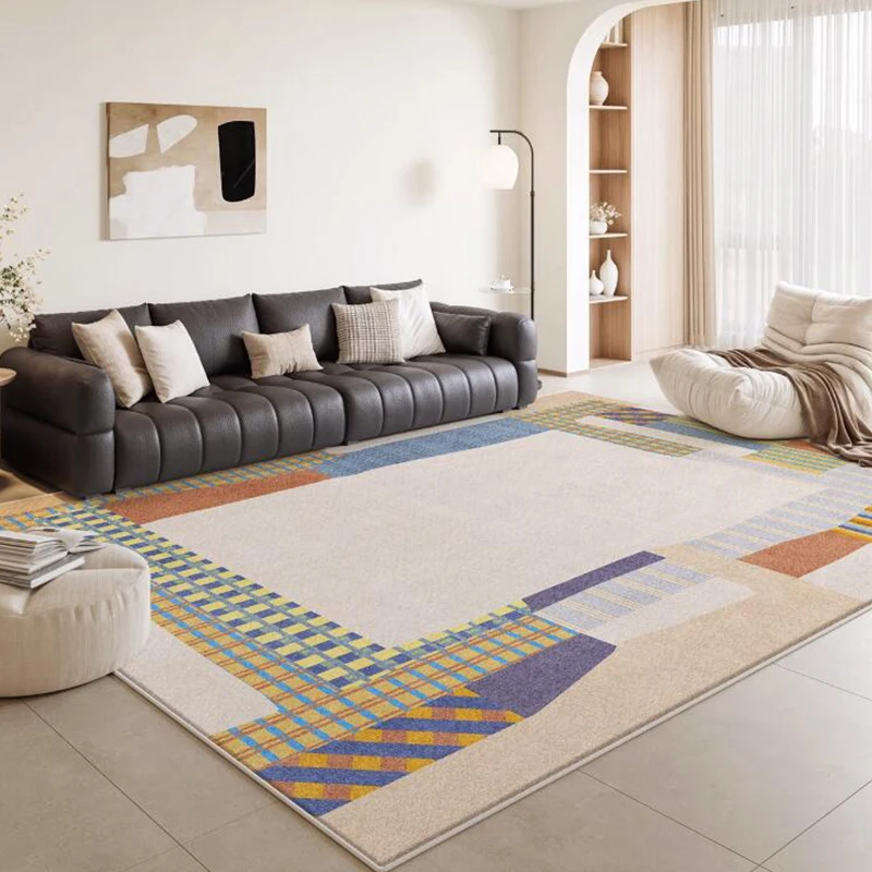 

Carpet for Living Room Ethnic Style Soft Fluffy Kid Room Carpet Decor Colorful Thick Rug Cloakroom Mat Modern Bedroom Carpet