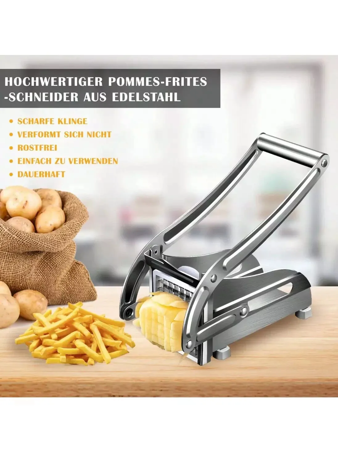 Heavy Duty Fry Cutter 6