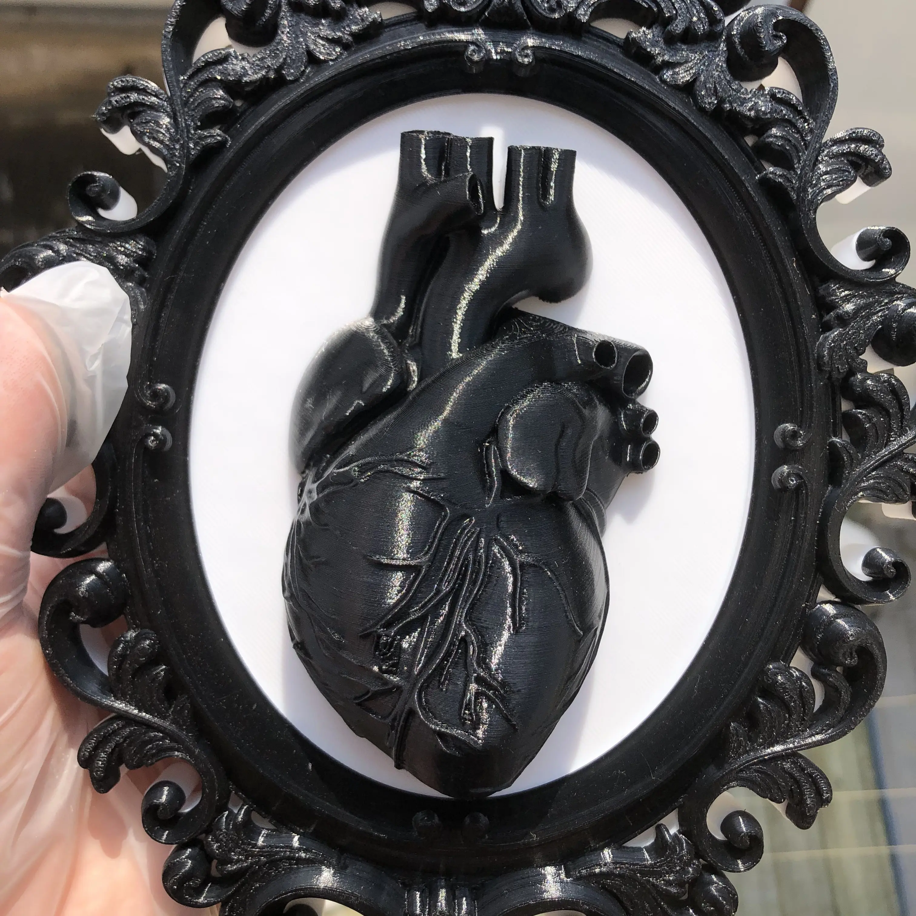 Marco de Fotos con Forma de Co - Resin Art Wedding Gift reseña y precio