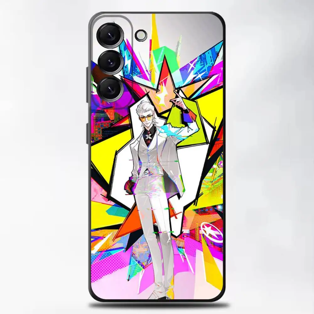 حافظة لهاتف سامسونج جالاكسي A13، A21s، A22، A31، A32، A52، A53، A71، A80، غلاف أسود ناعم