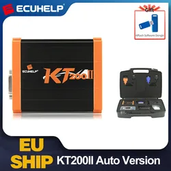 ECUHELP KT200II KT200 II ECU TCU Programmer Clone and Chip Tuning Tool Auto Version for Car Truck [Get one Free KTflash Dongle]