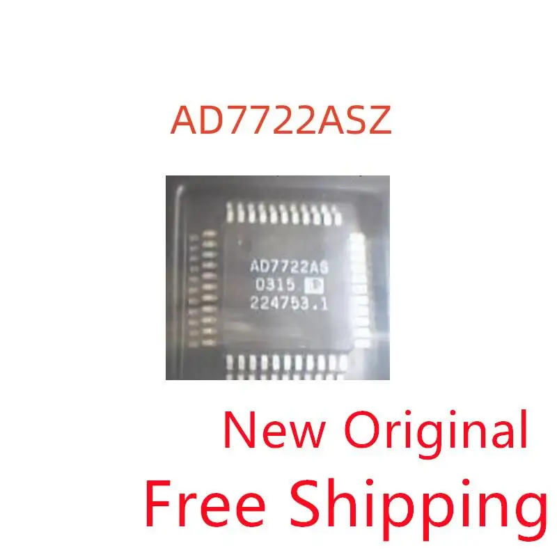 

2piece New Original AD7722 AD7722AS AD7722ASZ MQFP-44