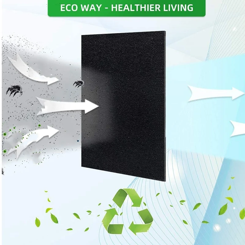 popular 4 Activated Carbon Pre Filters Replacement for Honeywell Air Purifier HPA 300/ Pre-Filter A/ HRF-AP1, 4PCS