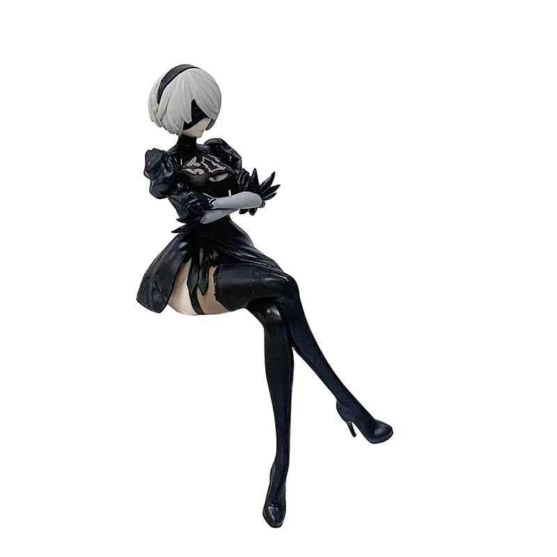 Noodles Nier: Automaten Yorha Type A No.2 A2 Regelmatige meisjesspeelgoed Anime-figuur Pvc-spel Actiefiguur Speelgoedspel Collectible Model Doll