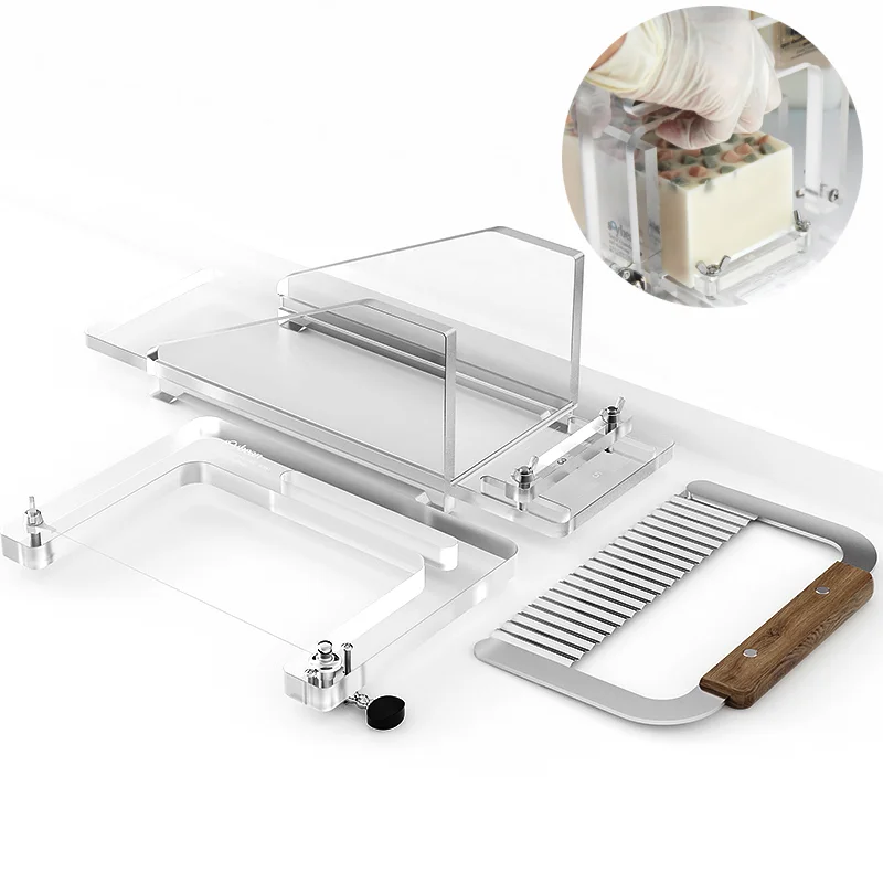 Cortador de Jabón Acrílico con Cuchilla de Alambre/Cuerda – Herramienta Manual para Cortar Jabón con Alambre de Acero Inoxidable, Máquina para Cortar Jabón