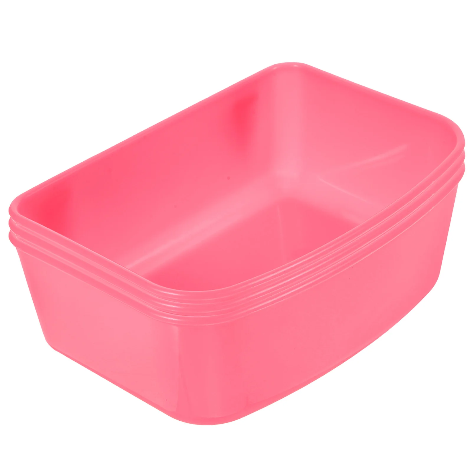 

3Pcs Plastic Bird Feeder Bowl Cage Food Holder Parrot Feeding Cup Easy Install Practical Bird Feeder Parrot Food Organizer