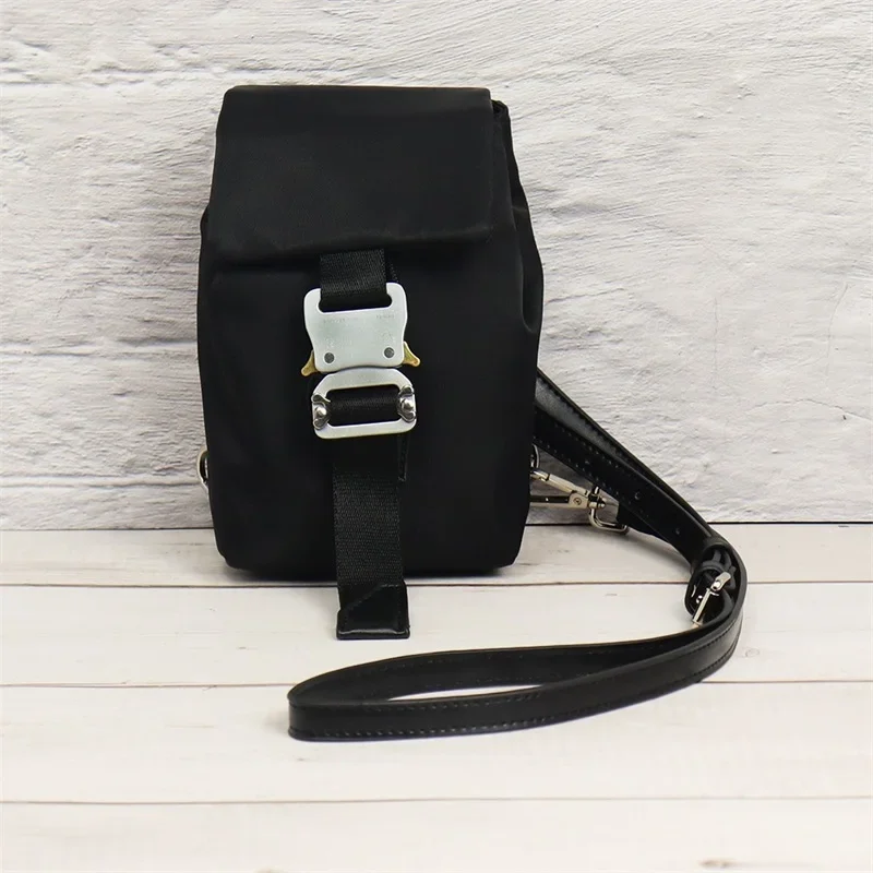 Casual ALYX Mini Black Backpacks Zipper Computer Bag Best Quality Alyx Womens Backpack Bag