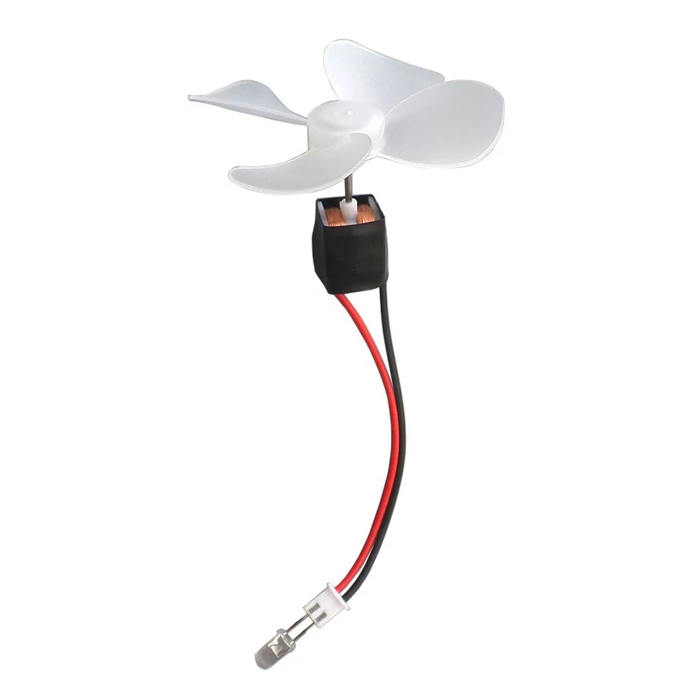 1PC Small Wind Turbine Generator DIY LED 3000RPM 0.01-8V Output Voltage Science and Education Experiment Demonstration Generator