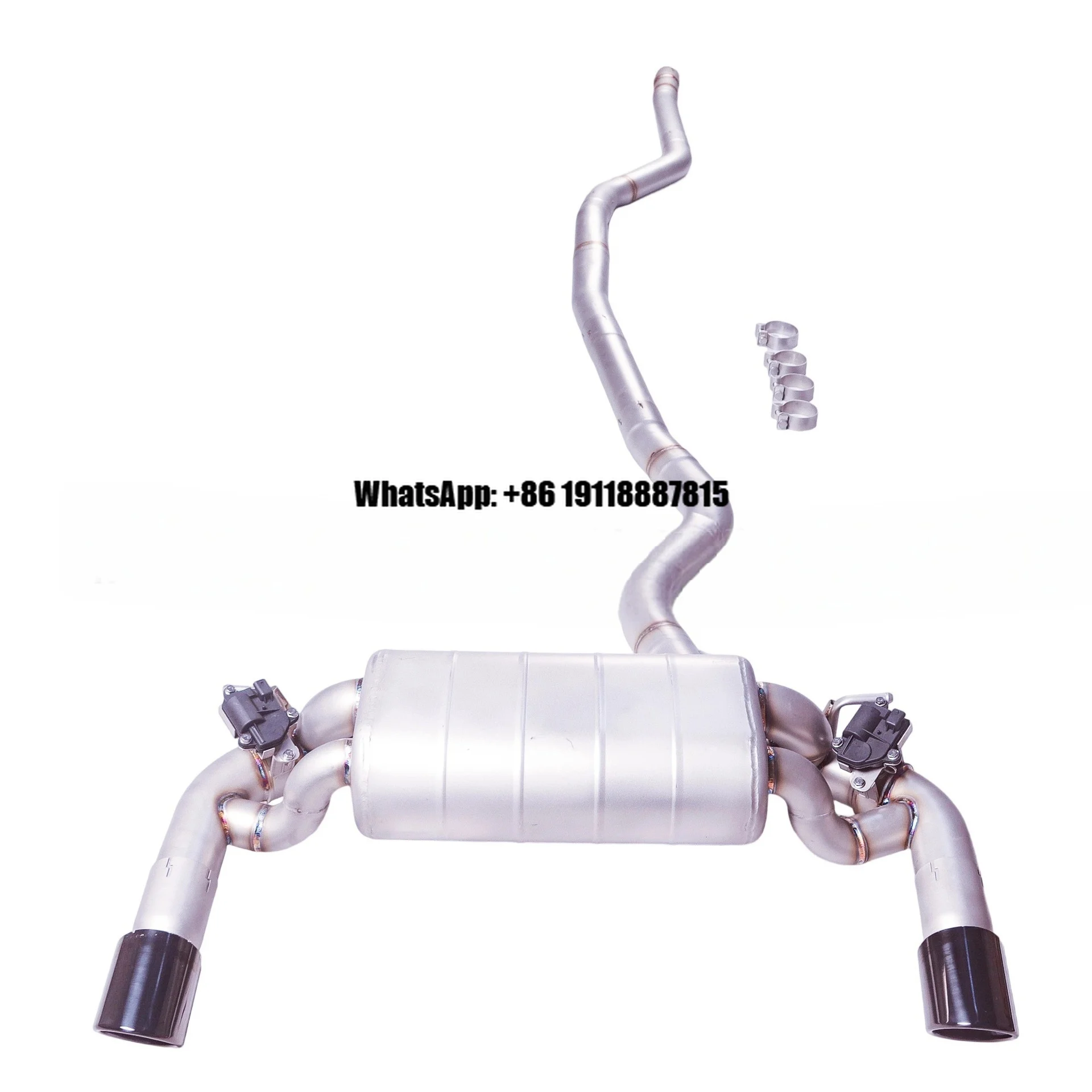 

Applicable to 18 for 340i F30 3.0L Middle and Tail Exhaust Pipe Modification Sound Wave 304 Stainless Steel