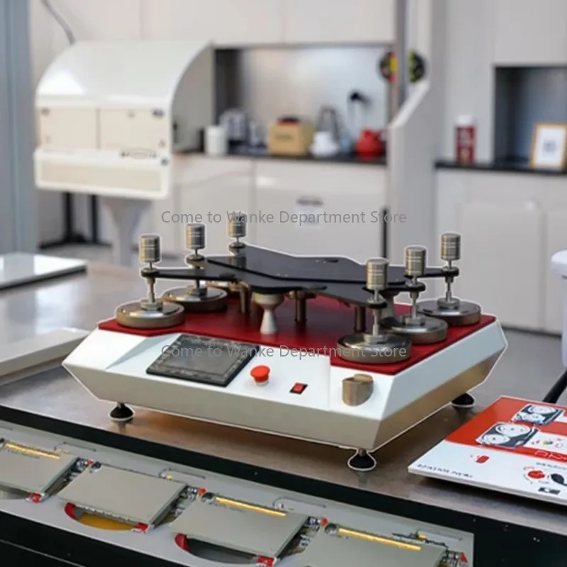 

12945 D 4966 6 Stations Martindale Cloth Pilling Tester,Fabric Martindale Abrasion Pilling Resistance Test Machine
