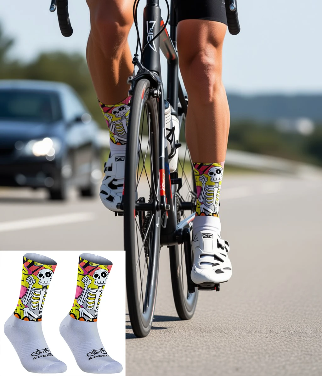 

Professional Anti-Slip Cycling Socks New Arrival Sweat-Absorbing Soft Material Comfortable for Cyclists 2026