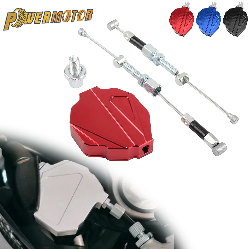 Universal Motorcycle Accessories Stunt Clutch Lever Easy Pull Cable System Extension Line Off-road Dirt Bike Pit Bike UTV ATV