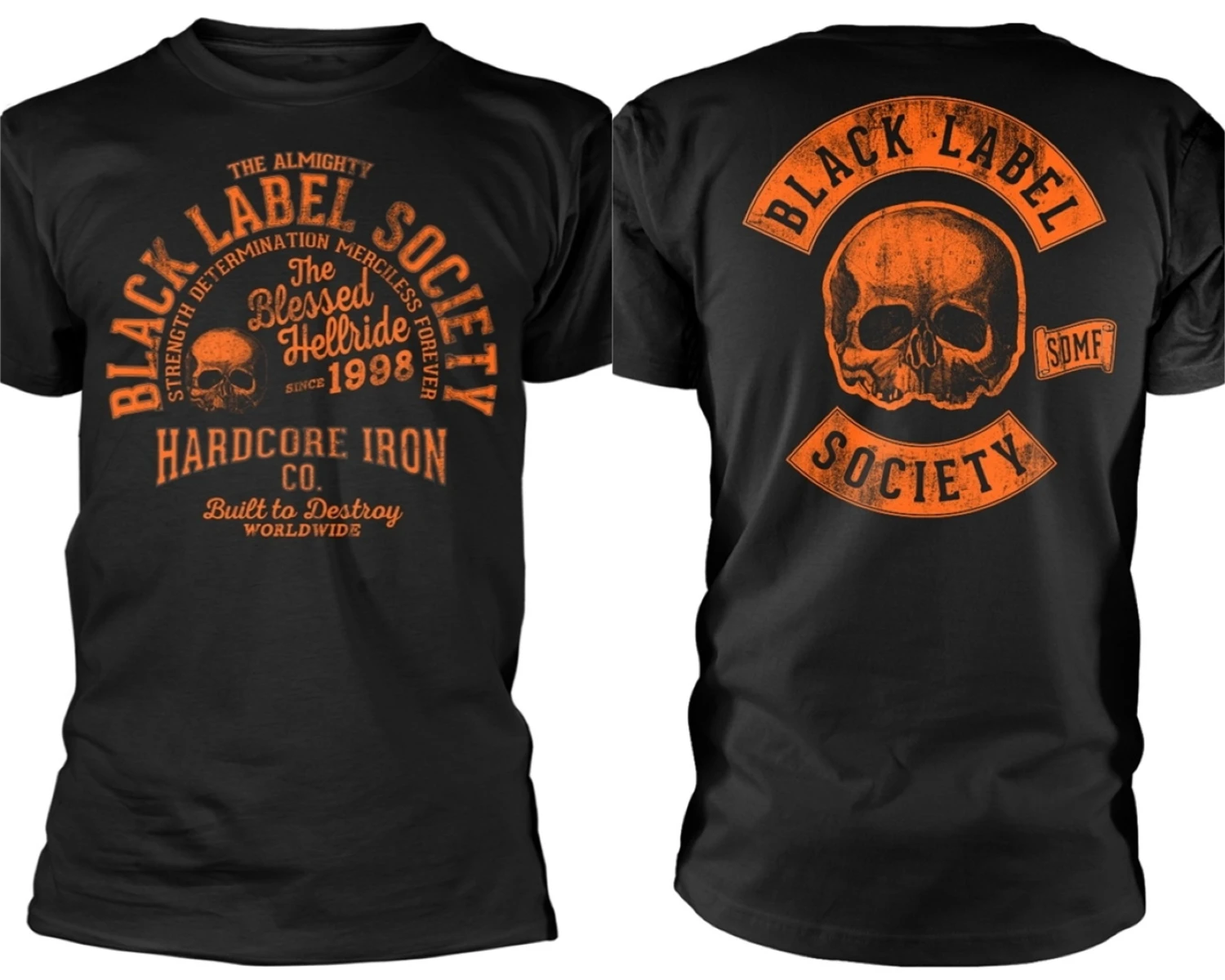 

Футболка Black Label Society Hardcore Hellride для мужчин и женщин, хлопковая брендовая футболка с короткими рукавами, топы в стиле ретро в стиле хип-хоп, мужская летняя одежда