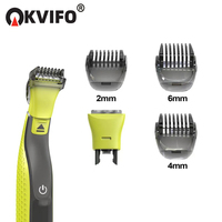 KVIFO Comb Style Shaver Replacement Heads Beard Trimming Comb Applicable for Philips QP2630/QP2520/QP2834/QP6531/QP6520/QP6510