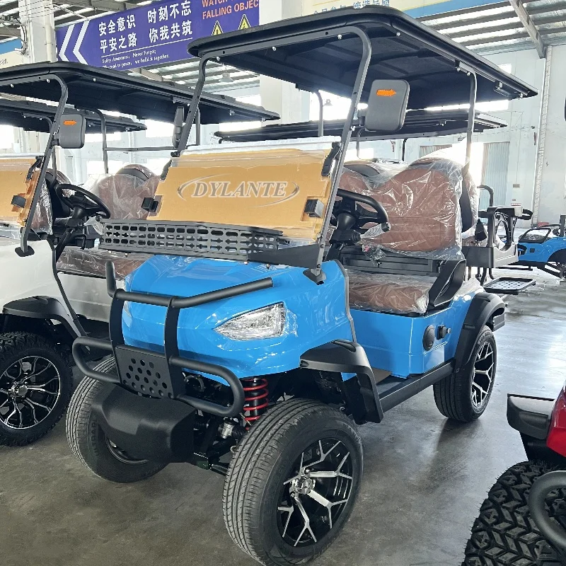 

Китайская фабрика DOT 48/72 В алюминиевая рама шасси 4, 6-местная электрическая солнечная панель для гольфа, внедорожник, охотничий автомобиль