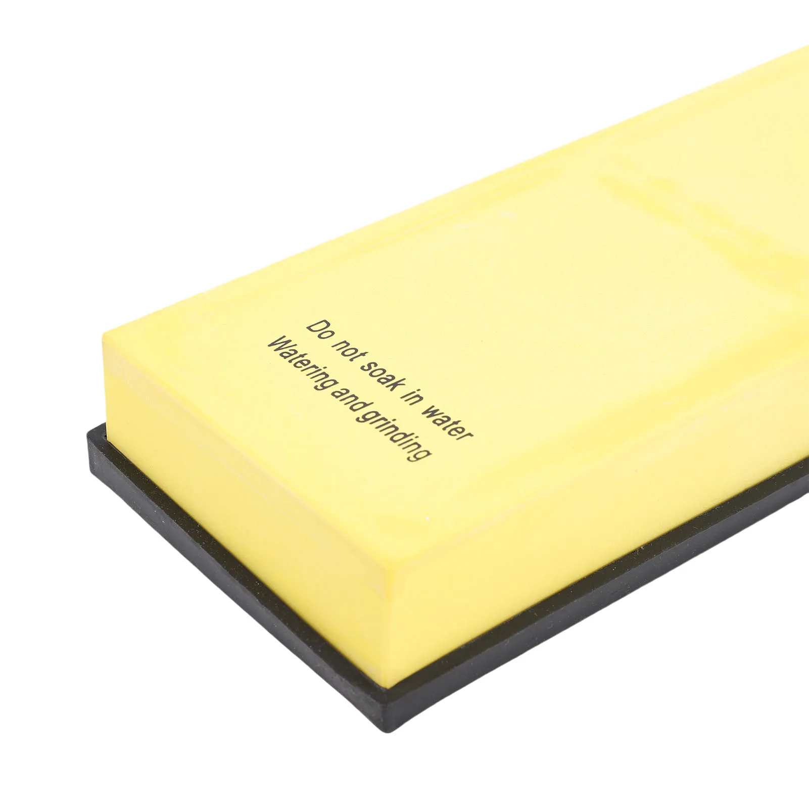 Polishing Whetstone Sharpening Stone Yellow 3000 Grit Professional Whetstone with Anti Slip Base for Kitchen Cutters Scissors