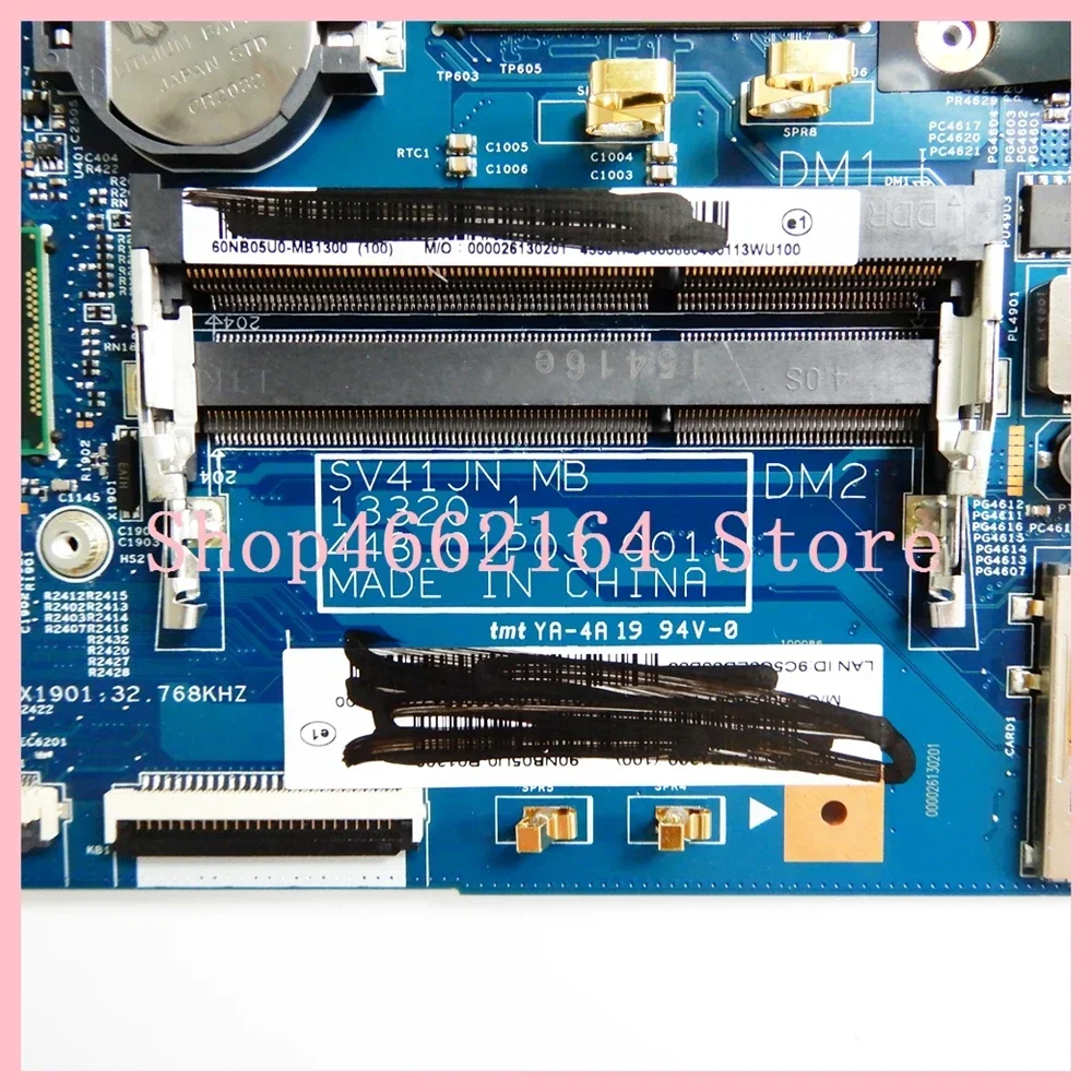 Imagem -05 - com i5 I74th Gen Cpu Gt840m-v2g Gpu Mainboard para Asus X450j X450jn Sv41jn X450 A450j A450jn Laptop Placa-mãe Teste ok X450jn