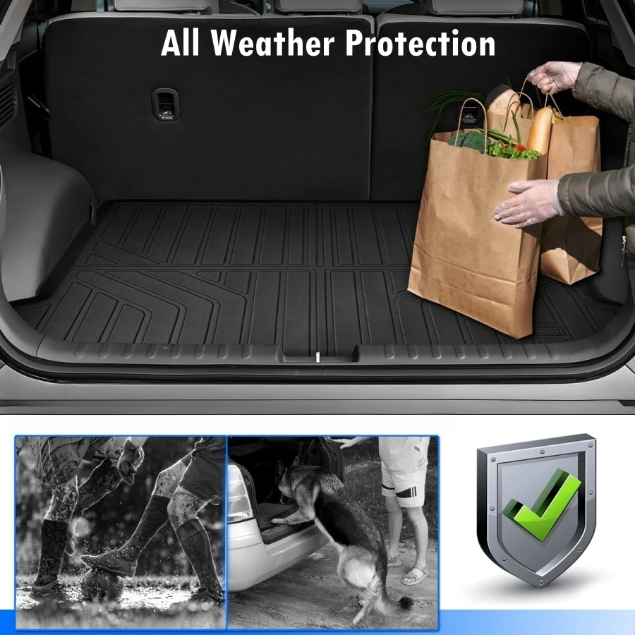 TPE Trunk Cargo Liner Fits for Hyundai Ioniq 6 & Ioniq 5 2025 2023 2024 Accessories All Weather Protection Trunk Mat for Ioniq 6