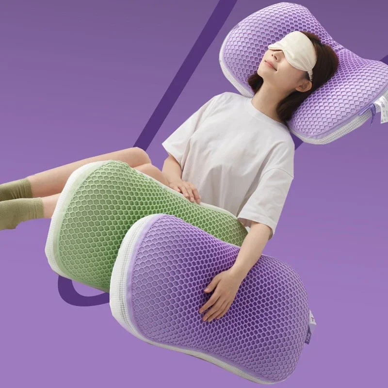 

Tpe Pressure Relief Pectin Pillow For Cervical Protection And Sleep Ai Pillow Core Whole Head Summer Household Washable Pillow