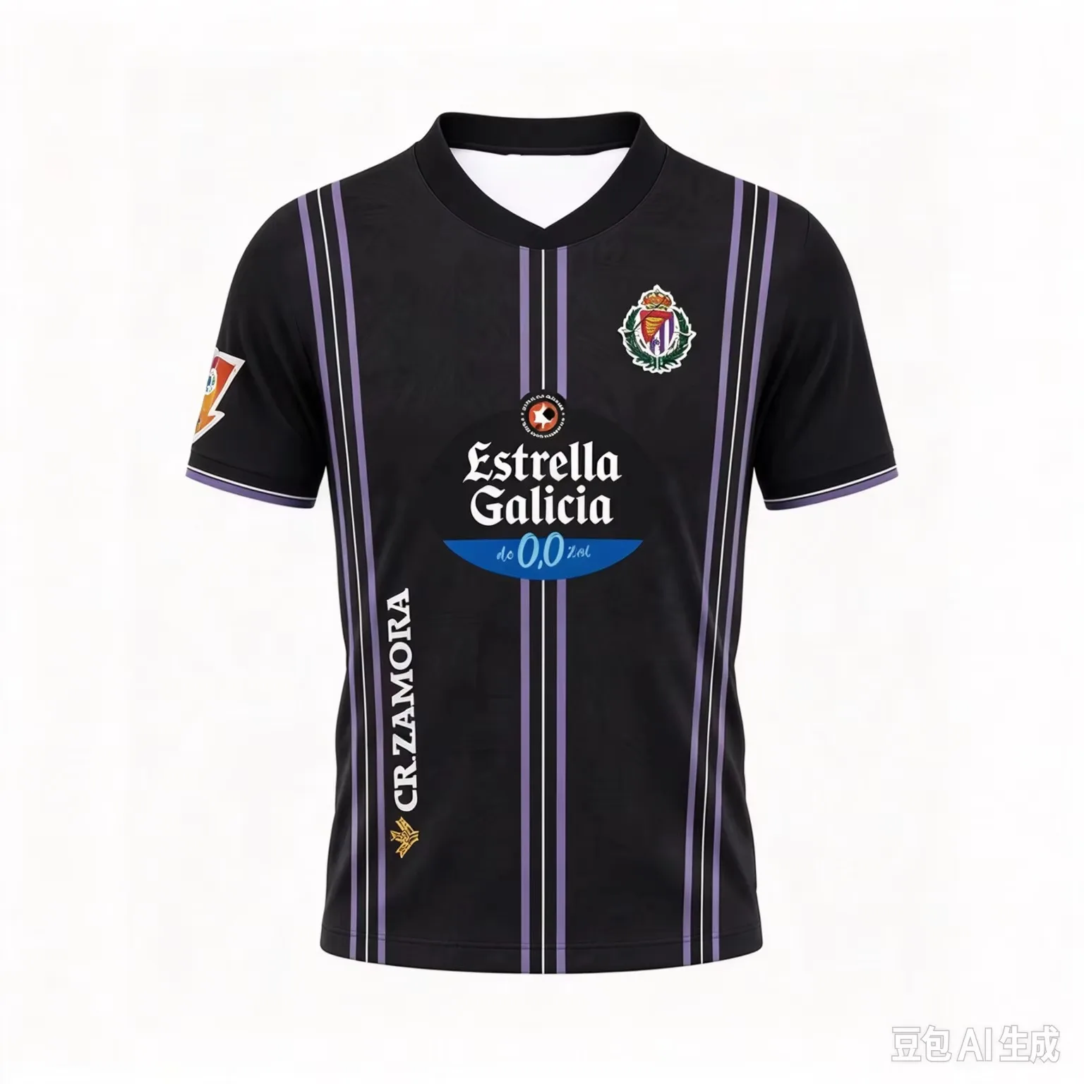 2026-27 Spain Mens Soccer Game Top Adult Breathable T-shirt Unisex Sports Real Valladolid Home Training Dry-fit Football Jersey