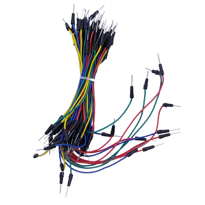 Jumper Wire 40Pins MB-102 Breadboard 400 Hole 830 Point 65 Jumper Wires Solderless PCB Test Develop DIY for Arduino Power Module