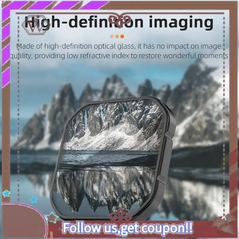 ABBG-4Pcs مجموعة مرشحات العدسة ND مرشحات حامي العدسة طقم ملحقات الكاميرا ND8/16/32/64 طقم مرشح ل Insta 360 ACE Pro2 #3