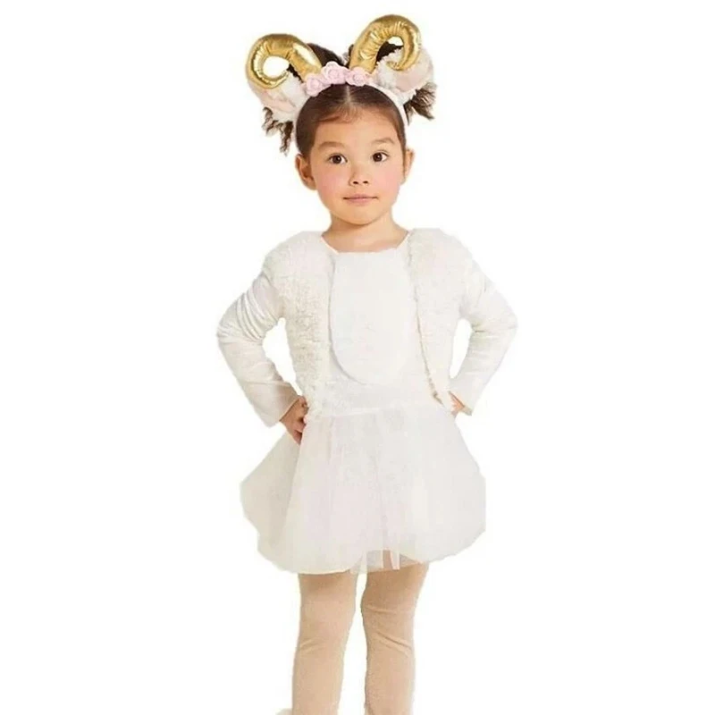 

Animal Goat Carnival Halloween Cosplay World Book Day Niño Goats Dress Up Costume New Arrival 2026