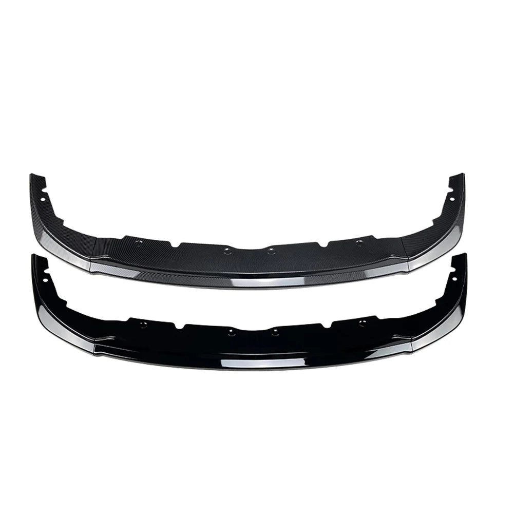 3Pcs Car Front Bumper Lip Spoiler Body Kits Splitter Trim For BMW 1 Series F40 M Sport 118i 120i 128ti 2020 2021 2022