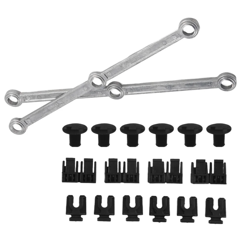 6420903237 Intake Manifold Runner Connecting Rods Aluminum For Mercedes 3.0L V6 OM642