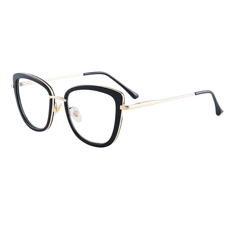 Modische bedruckte Brillengestelle für Damen, Anti-Blaulicht-Brille für Menschen mittleren Alters und ältere Menschen, trendige Brille 46957