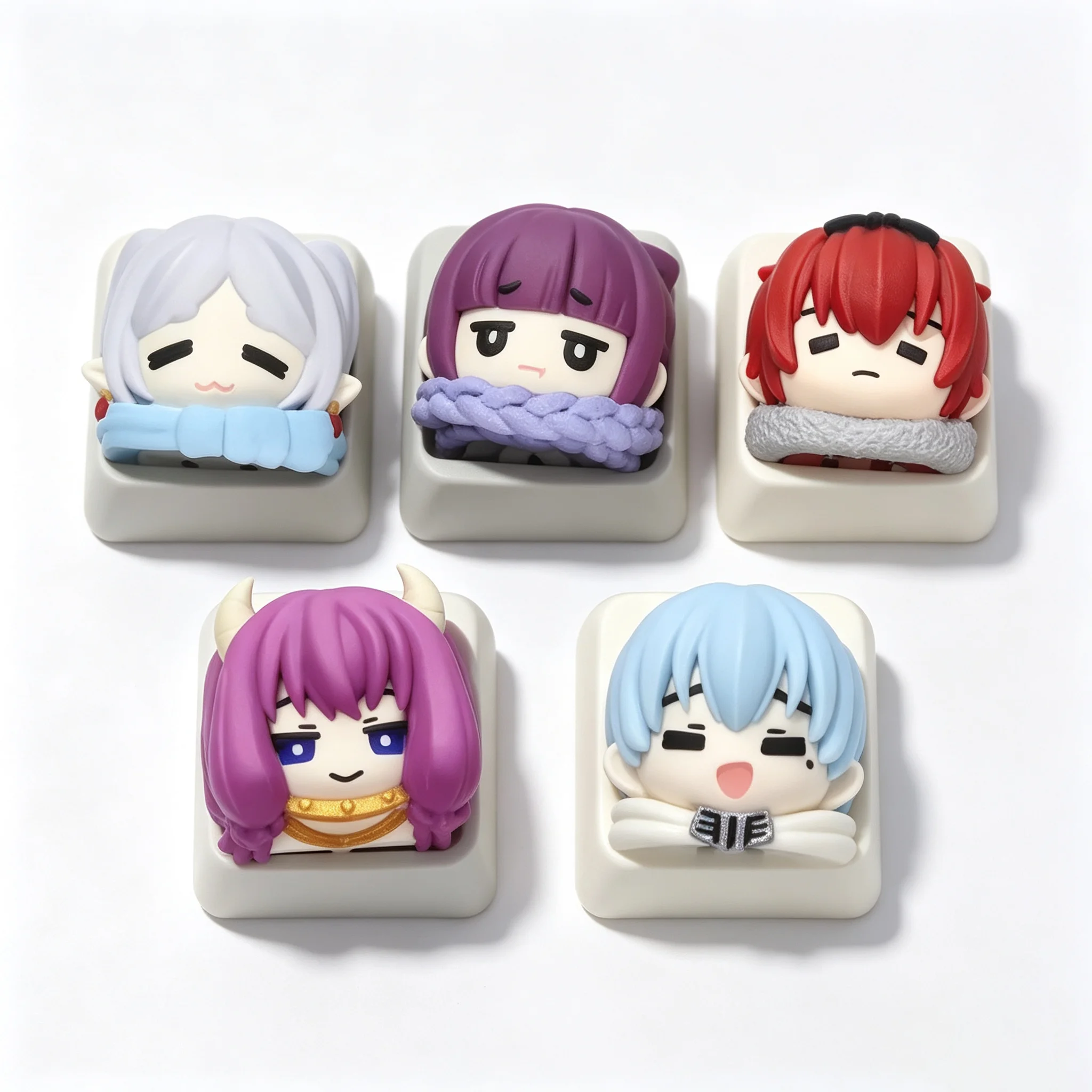 Frieren: Beyond Journey's End Anime Resin Keycap, Custom Esc Key For Mechanical Keyboard, Cute Anime Character Gift