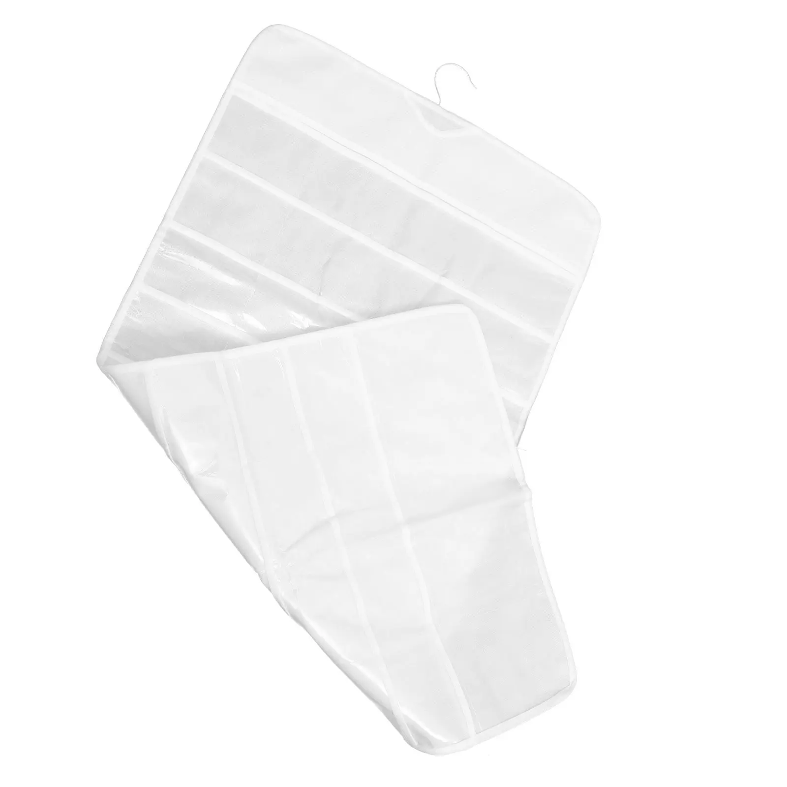 72-Grid Jewelry Storage Bag Dual-Sided Hanging Organizer For Earrings Necklaces Bracelets Hair Accessories Home Jewelry