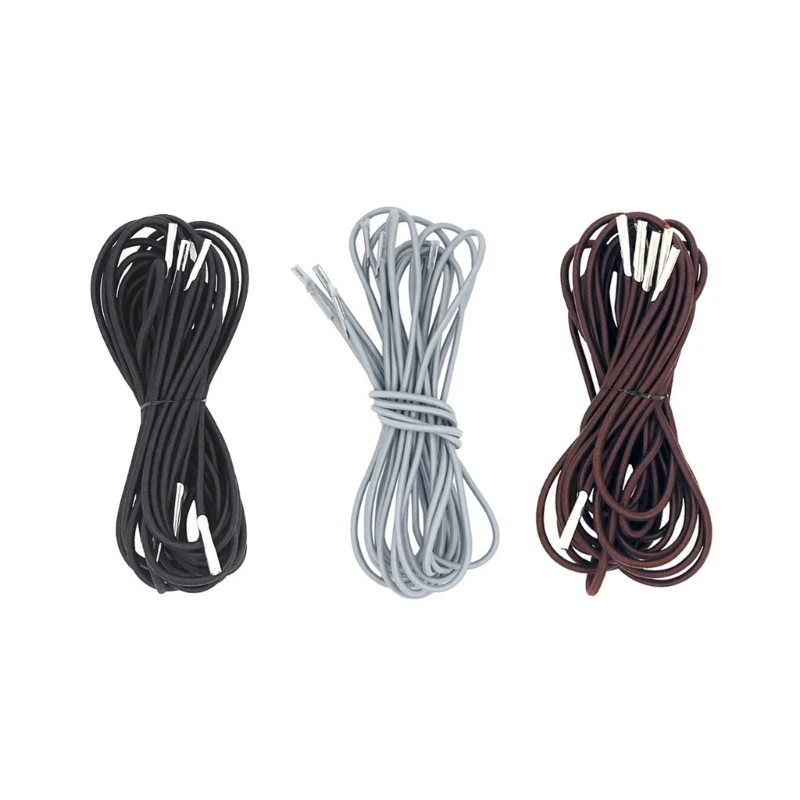 Bungee-Seil-Set, dehnbare Latex-Innenstränge für Sonnenliegen und Terrassenmöbel, 3 x – Detail 1