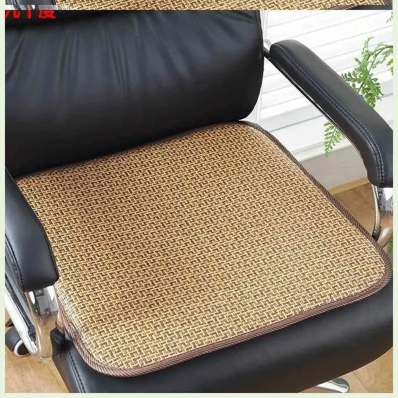 Double-Sided Office Chair Cushion Sofa Pad Breathable Comfortable All-Season Universal Computer Chair Pad Cooling Mat
