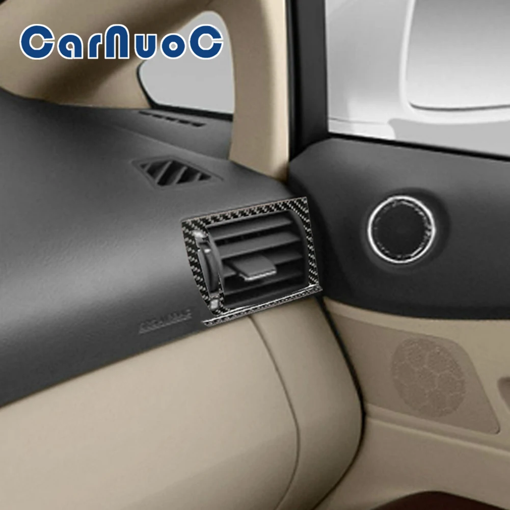 

Car Carbon Fiber Stickers Air Condition Vents Decorative For Lexus RX350 RX450H 2010 2011 2012 Accessories Interior Moulding