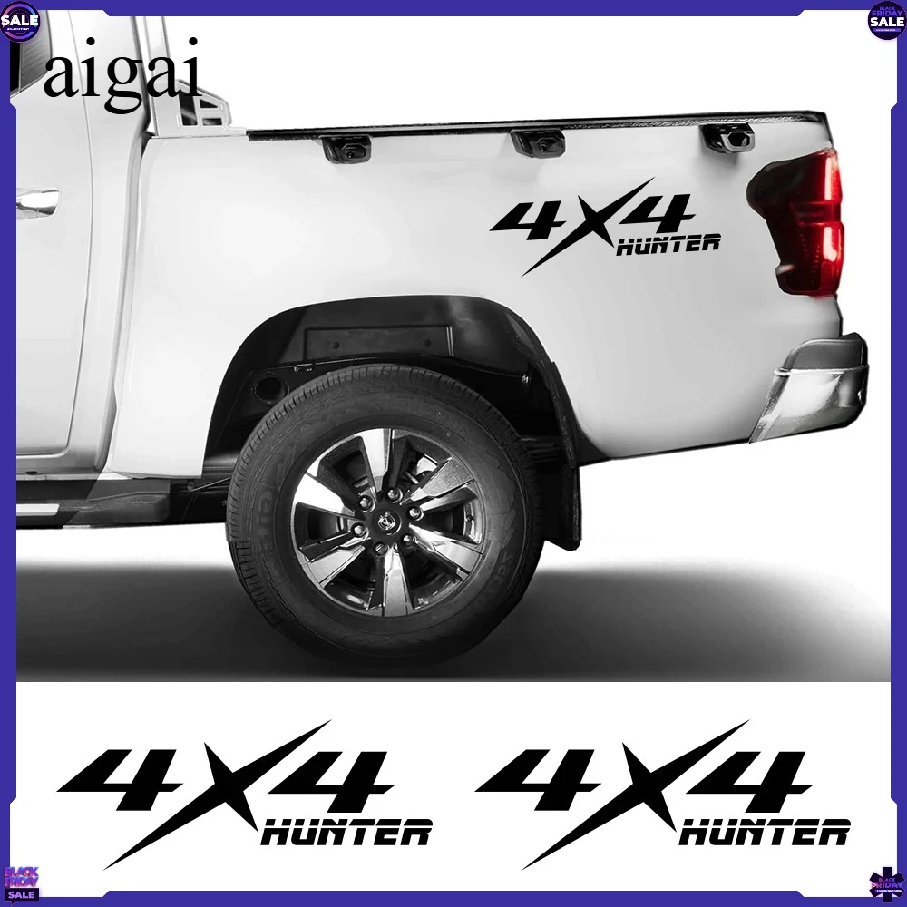 For Changan Hunter F70 Pickup Trunk Side Stickers Truck Graphics 4X4 Off Road Style Decals Vinyl Cover Auto Tuning Accessories