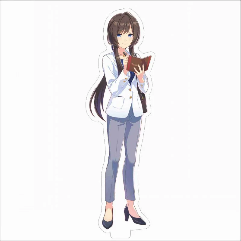 Popular Anime Pretty Derby 15cm Acrylic HD Stand Model Figure Cosplay Birthday Sweet Girl Desk Decor Standing Sign Festival Gift
